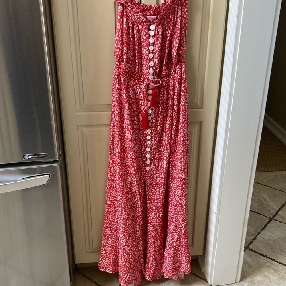 Strapless dress size small